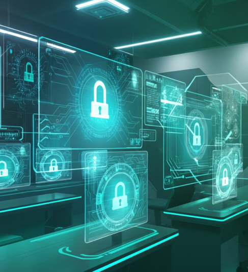 Cybersecurity Illustration